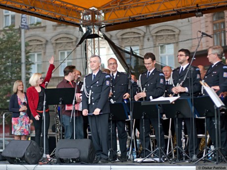 Hudba Hradní stráže a Policie ČR